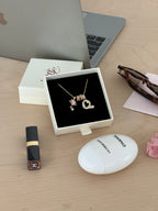 YouDesign - メイブル イニシャル & MLC シグネチャー チャーム ネックレス