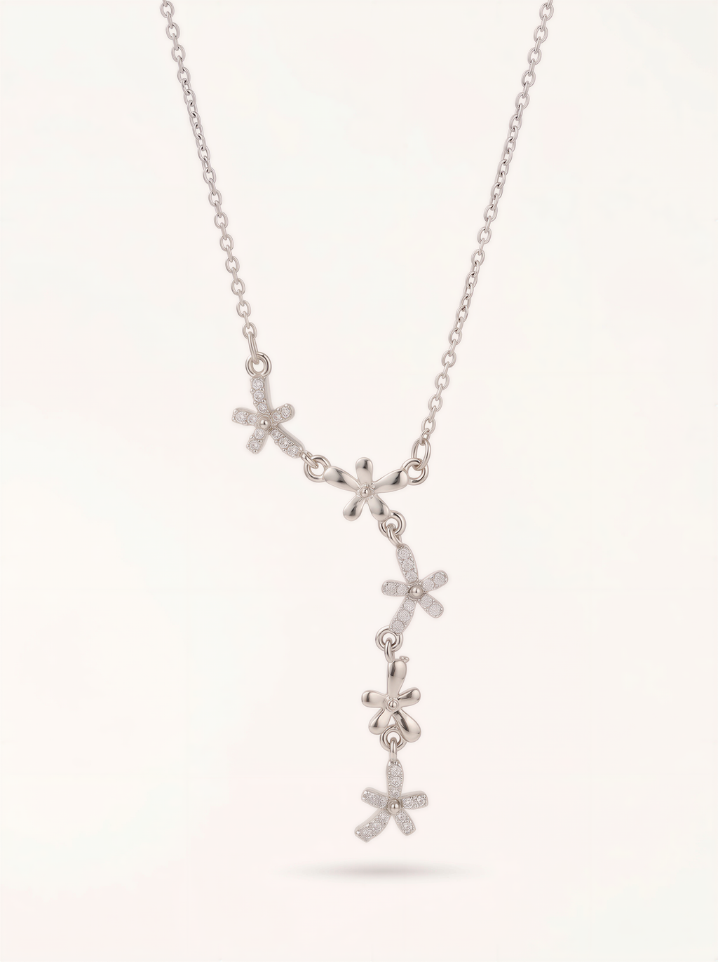 Pedal Layer Necklace
