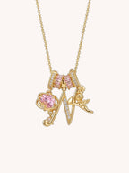 MLC Signature - Custom Classic Initials Universal Charms Necklace