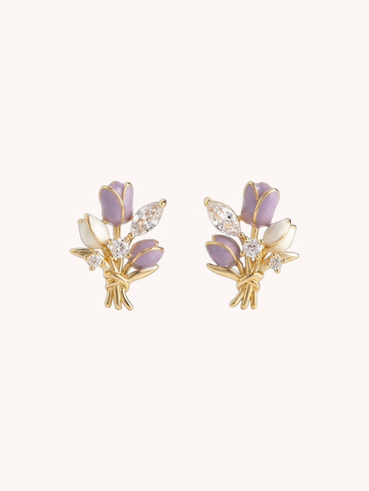 Dreamy Bouquet Ear Studs