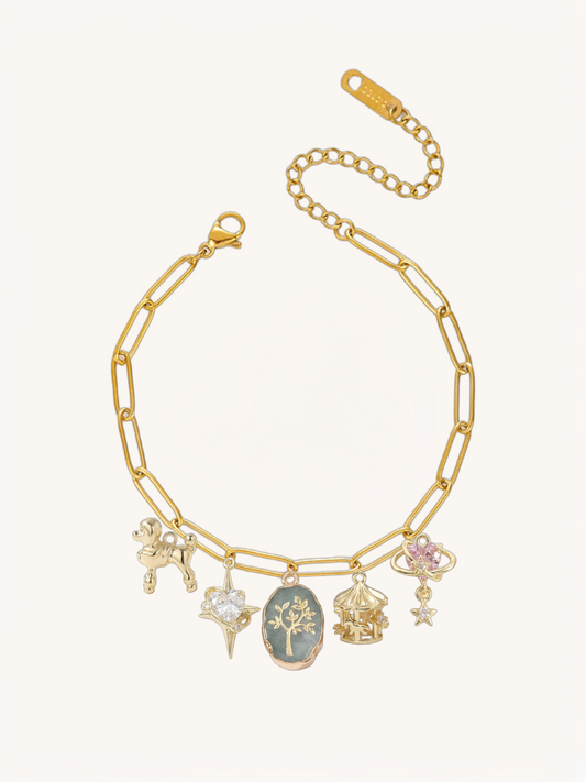 Statement Charms Bracelet - Custom