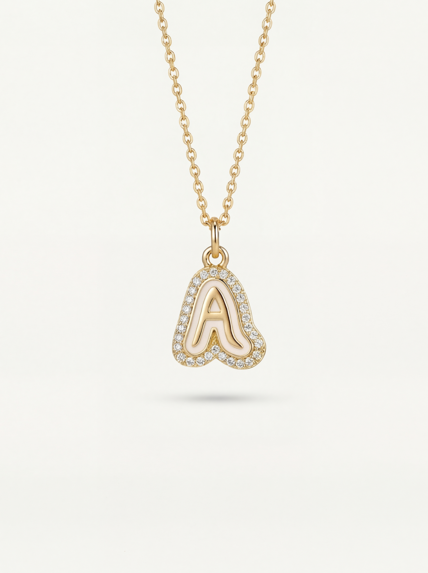 Luna Initial Necklace