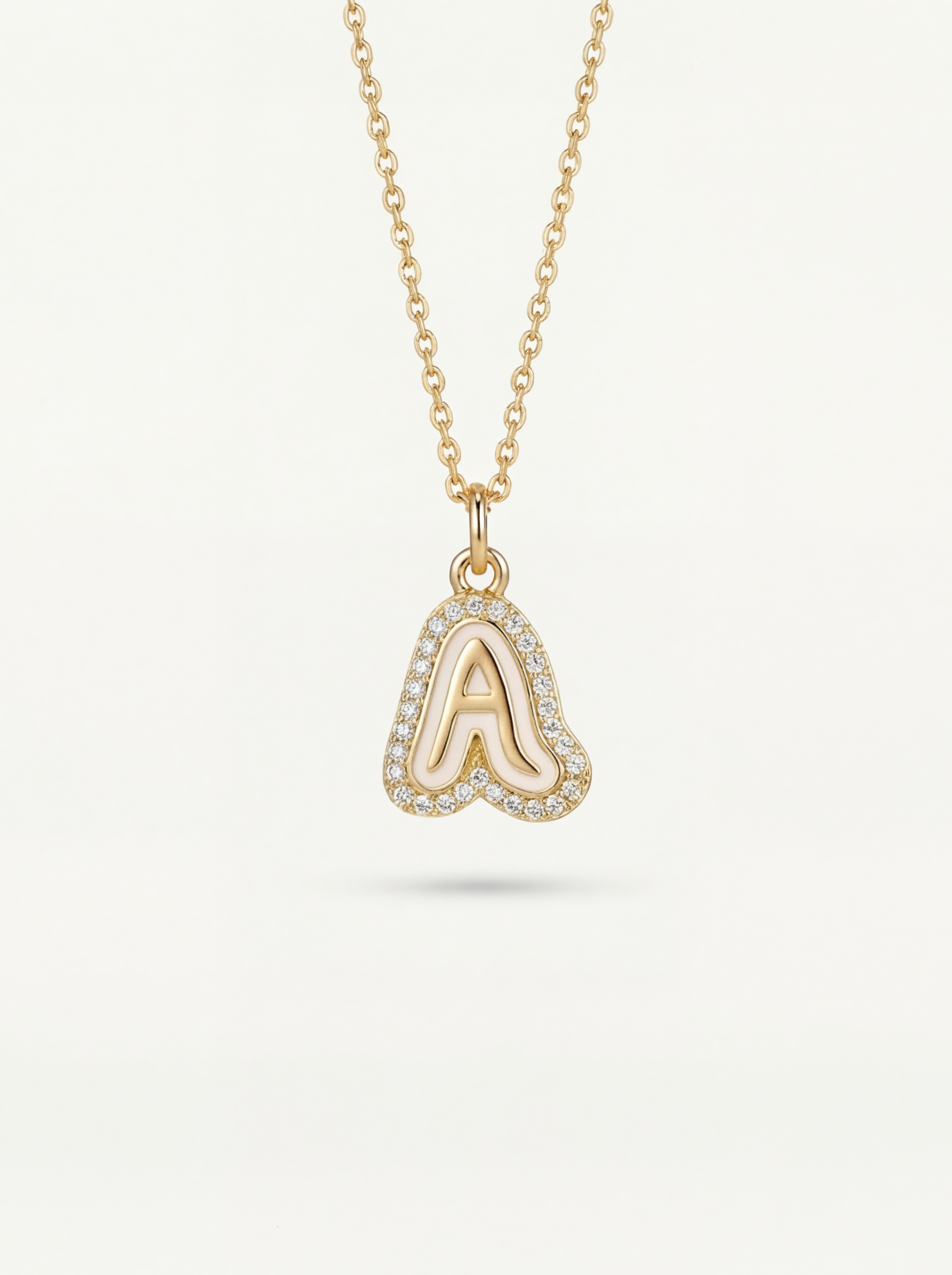 Luna Initial Necklace