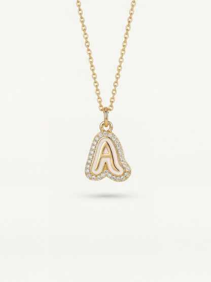 Luna Initial Necklace