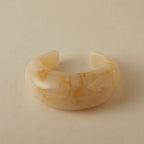 レトロシックなくすみカラーアクリル製チャンキーバングル