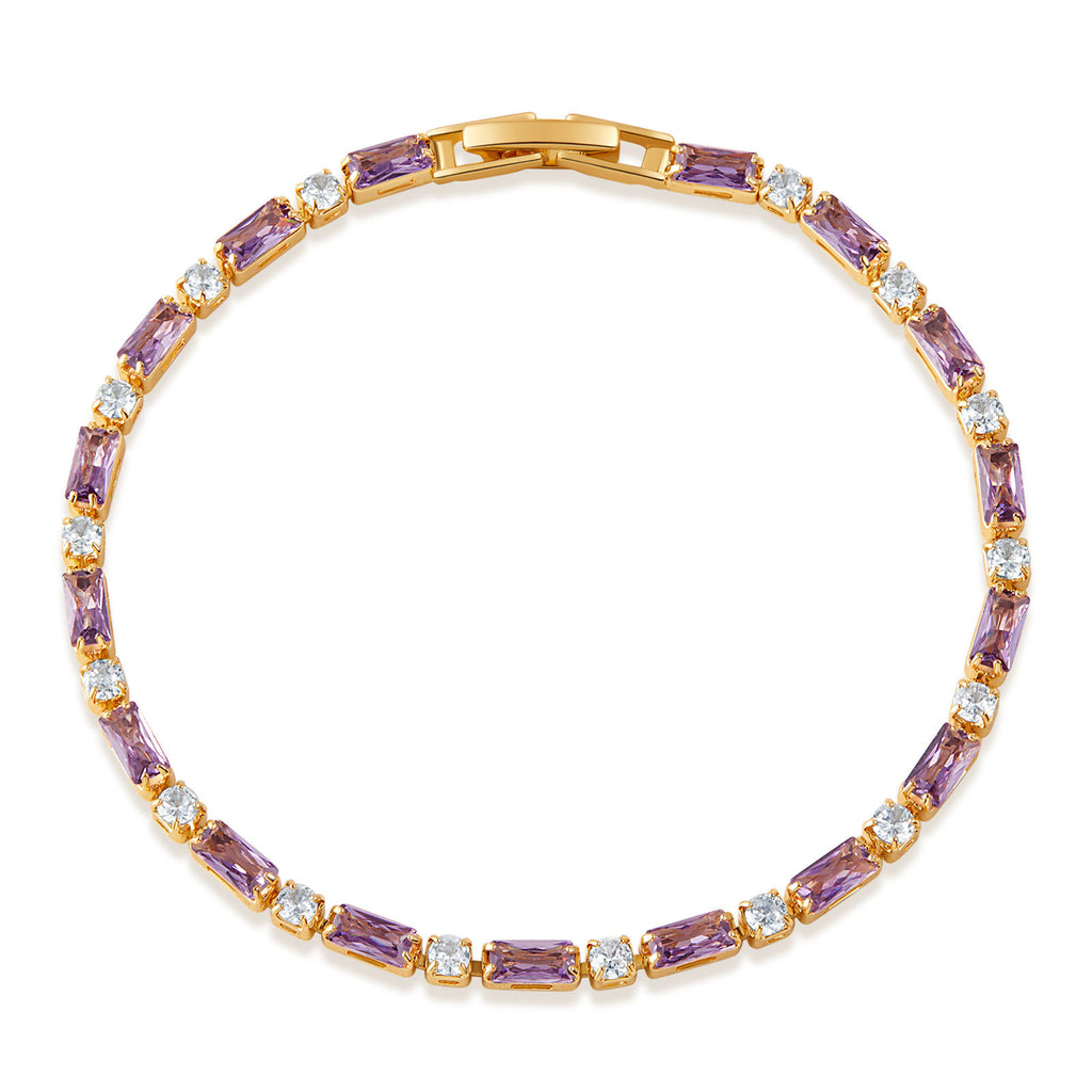 Pastel Color Tennis Bracelet