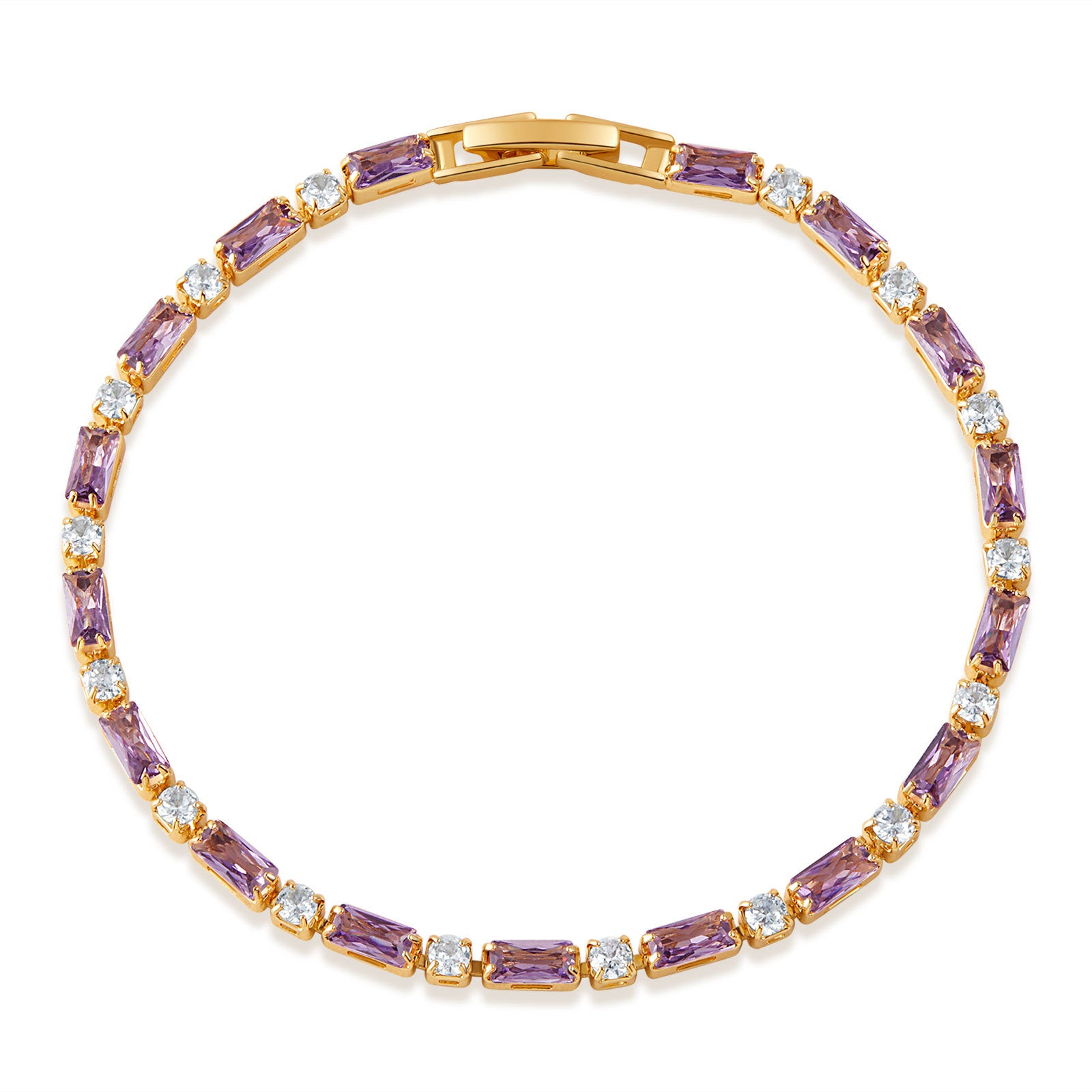 Pastel Color Tennis Bracelet