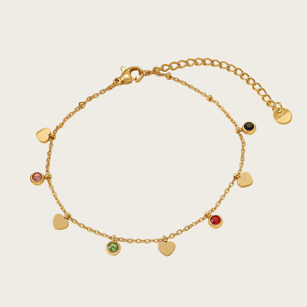 *you design* - Dainty Custom Charms Bracelet