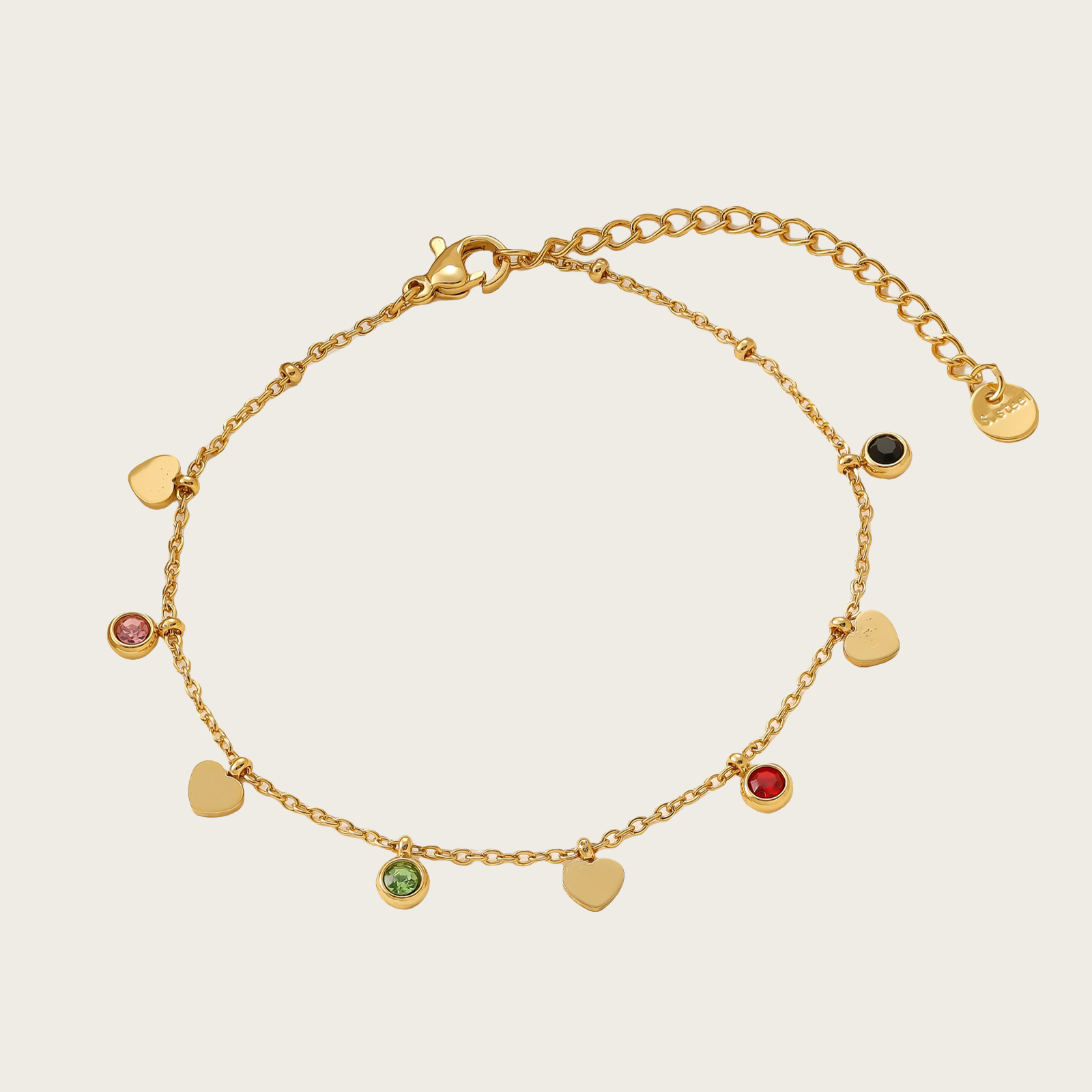 *you design* - Dainty Custom Charms Bracelet