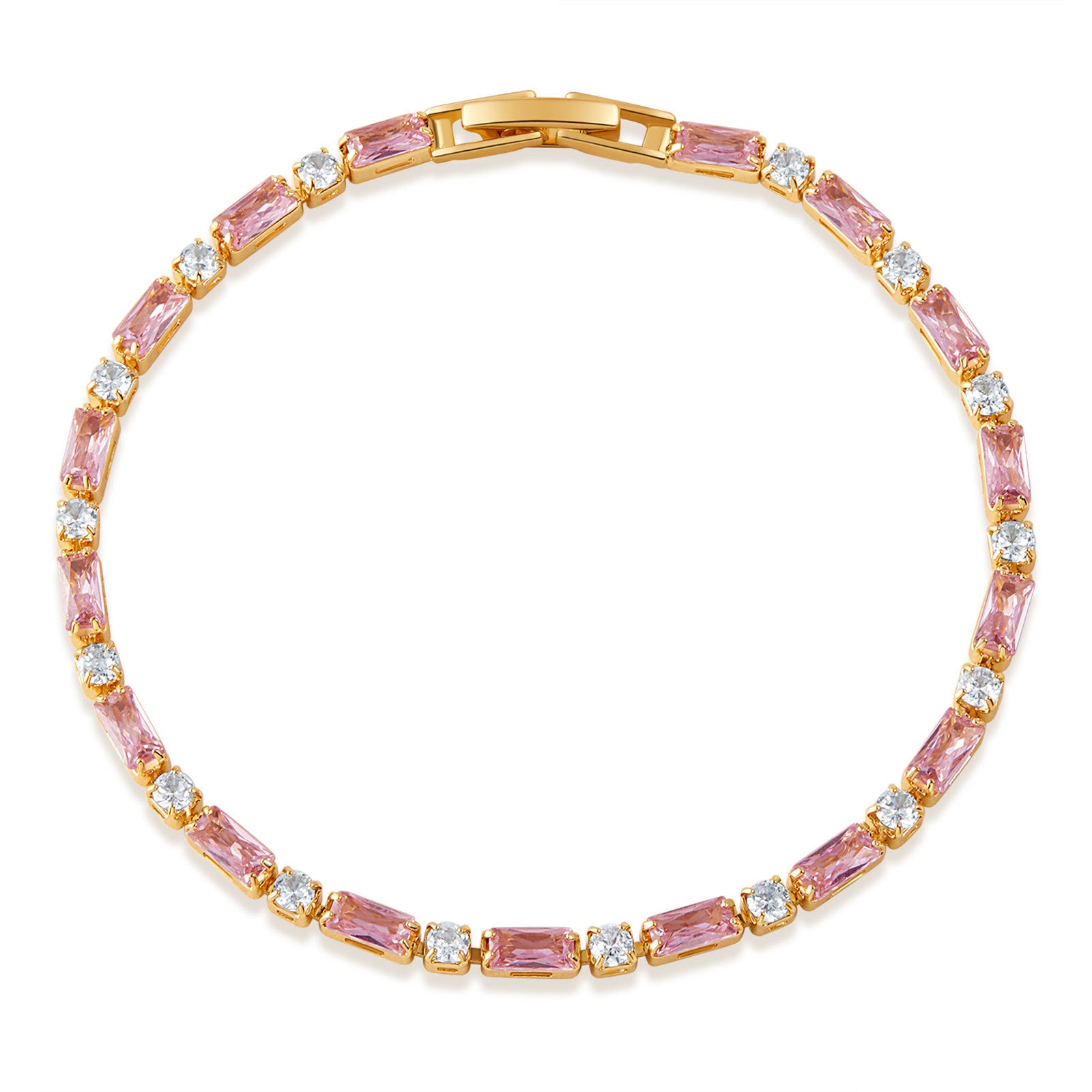 Pastel Color Tennis Bracelet