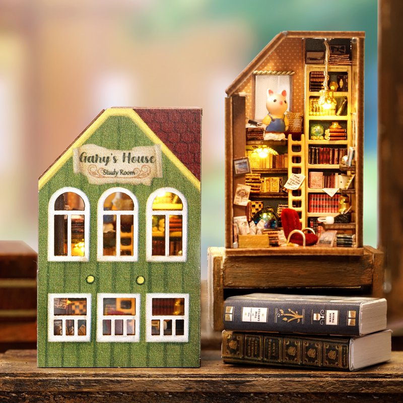 Mini Block Town-Unit 1-Gary's House DIY Kit