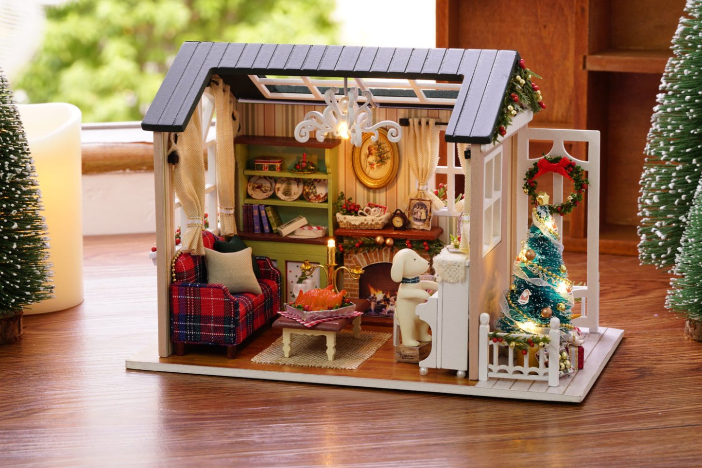 Retro Cottage - Holiday Season DIY Craft Kit