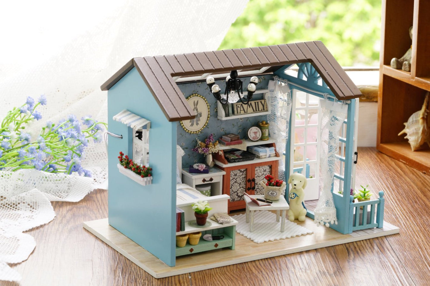 Retro Cottage - Bluewood Memories DIY Craft Kit