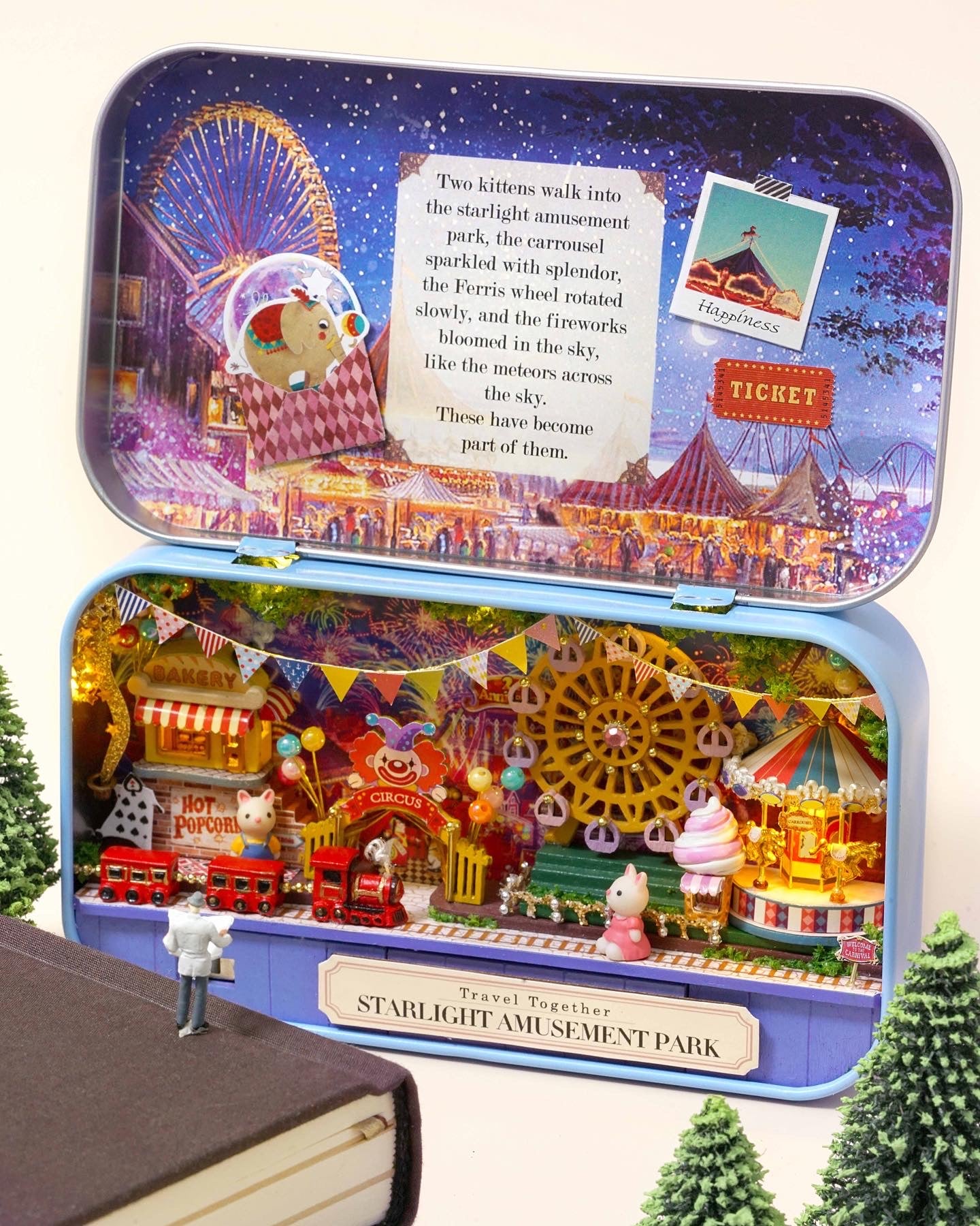 Tin Box Theatre - Starlight Amusement Park DIY Craft Kit