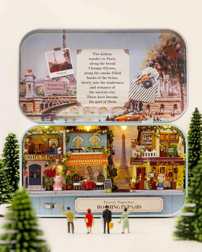 Tin Box Theatre - Roaming in Paris DIY Craft Kit