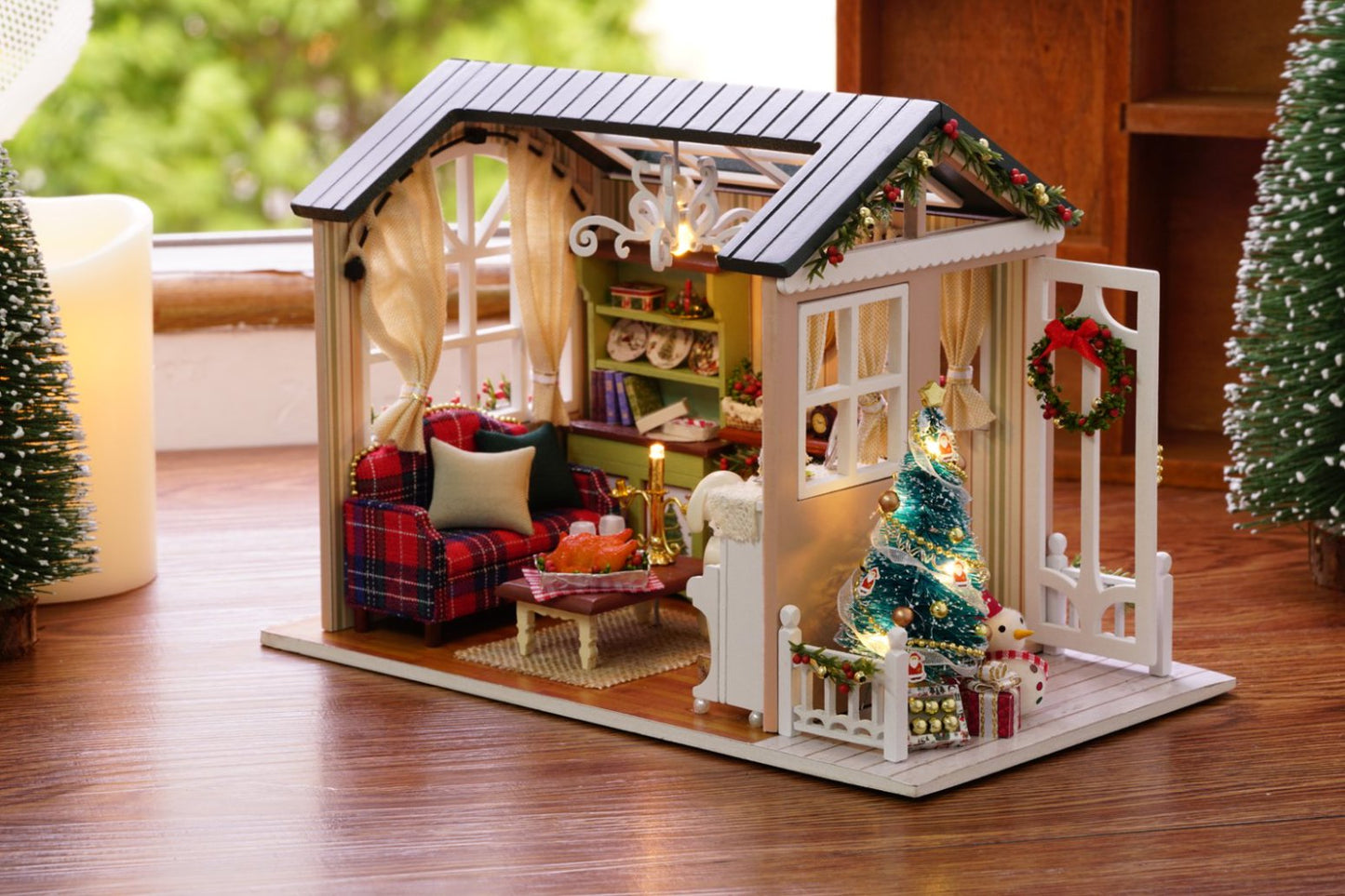 Retro Cottage - Holiday Season DIY Craft Kit