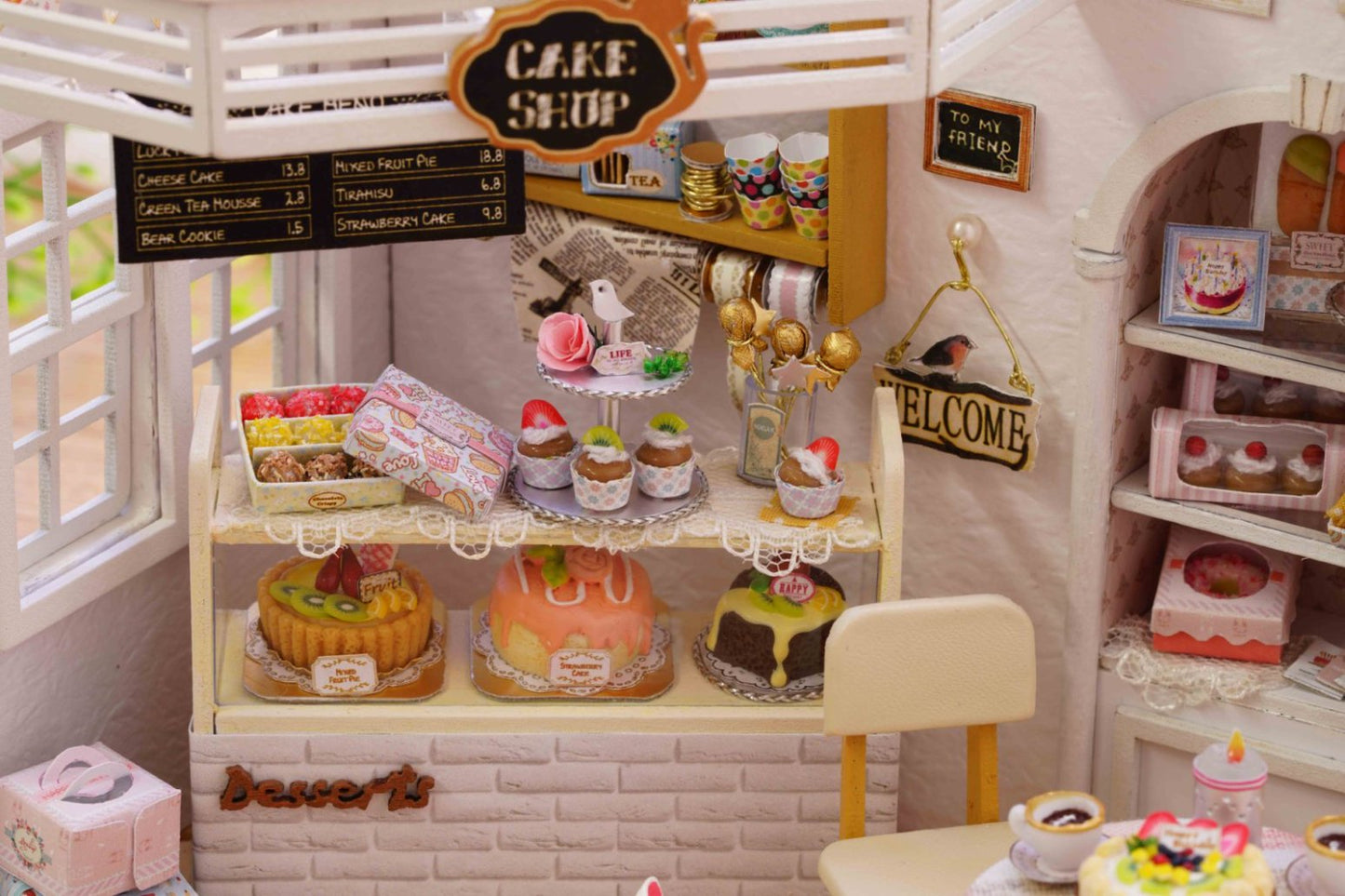 Retro Cottage - Kitten Bakery DIY Craft Kit