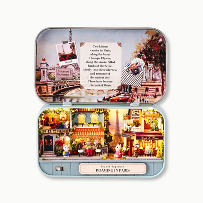 Tin Box Theatre - Roaming in Paris DIY Craft Kit