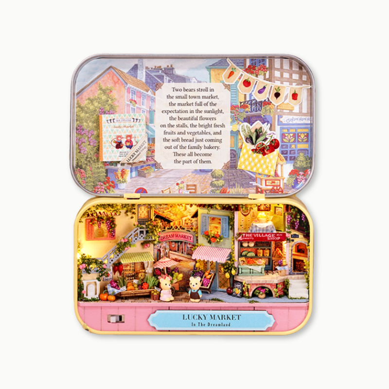 Tin Box Theatre - Lucky Market DIY Craft Kit