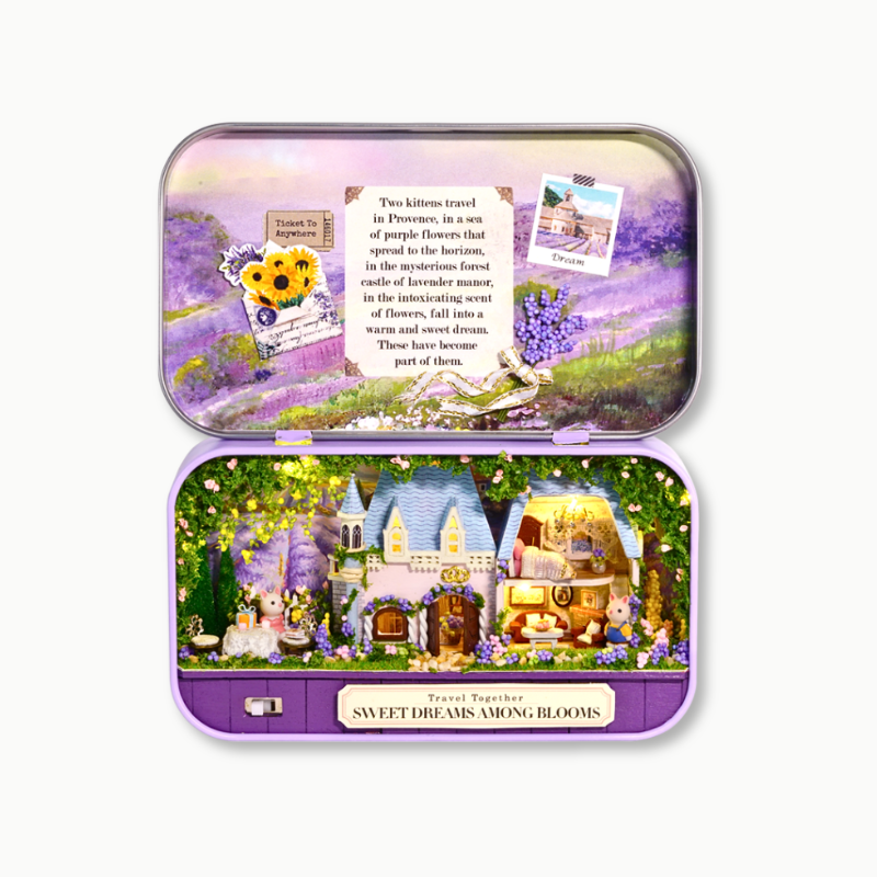 Tin Box Theatre - Floral Dreamland DIY Craft Kit